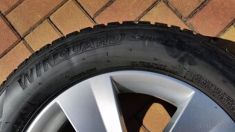 Zimní sada ŠKODA Superb, Passat 5x112 pneu 215/60/16 7-8mm - 7