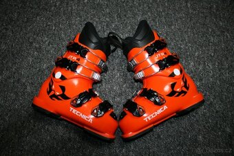 juniorské lyže Rossignol hero 110 cm , lyžaky Tecnica - 7