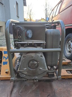 Elektrocentrála vojenská 6kW el. startér generátor - 7