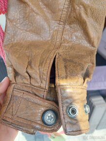 Retro kožená bunda - 7