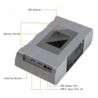 nabíjecí stanice DJI Mini 2 / Mini 2 SE / Mini SE / Mini 4K - 7