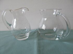 Skleněný džbánek s víkem +2 +1 - 7