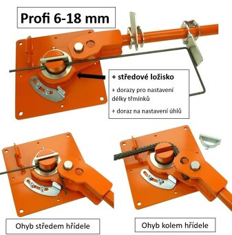 Ohýbačka na roxor, třmínky, háky - 7