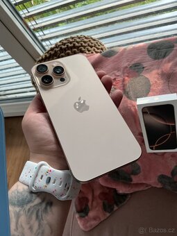 iPhone 16 pro max 256 gb ( pouštní Titan) - 7