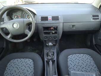 Škoda Fabia sedan 1,2i12v40kw,rv2006,SERVISKA,ČR PŮVOD,DPH - 7