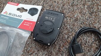 SIGMA Rox 7.0 GPS + držak, cyklokraťasy Force, držak FIXED - 7