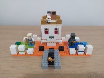 Lego Minecraft vesnice 21138 - 21145, 8 stavebnic - 7