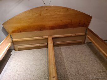Masivní olše 2lůžko - 7