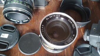 Zrcadlovka 35 mm Ricoh+4 objektivy set - 7