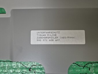 spoiler (kryt) pod přední nárazník VW Tiguan R-Line 082007-0 - 7