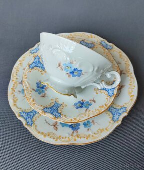Starožitná porcelánová čajová sada od Schumann Porzellan - 7