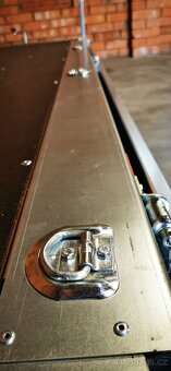 přívěsný vozík 2x 750 kg – 302x155x40cm kola pod - 7