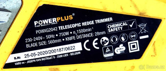 Belgický elektrický teleskopický křovinořez - 7