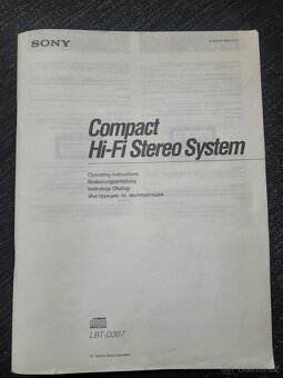 HiFi systém SONY - 7