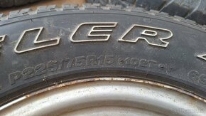 Offroad disky Frontera pneu 265/70 R15 6x139,7 - 7