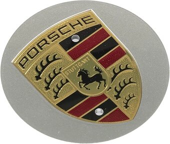 Porsche středové krytky kol – 76mm / 65mm (3 barvy) - 7