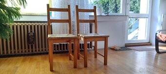 Stůl Ikea + 2 židle - 7