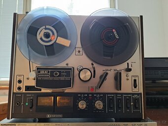 Kotoučový magnetofon Akai 4000DB s DOLBY B plně funkční - 7