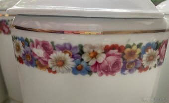 5 velkých porcelánových dóz na potraviny - 7