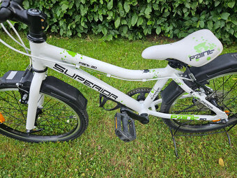 Zánovní dětské 20" horské hliníkové kolo SUP, rám 10" - 7