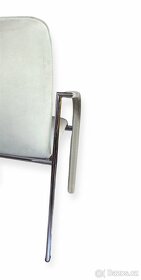 LEOLUX designové židle chromovaná ocel alcantara vč. DPH 21% - 7