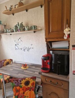 Rustikální dubová linka se spotřebiči, 5351 - 7