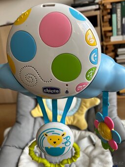 CHICCO Balloon Houpátko s melodií Dark Grey - 7