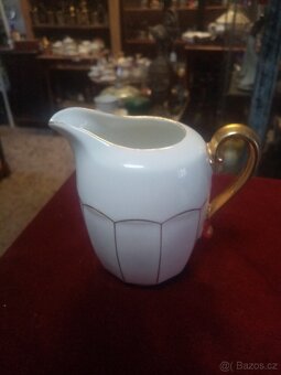 Starožitná porcelánová konvice na mléko - 7
