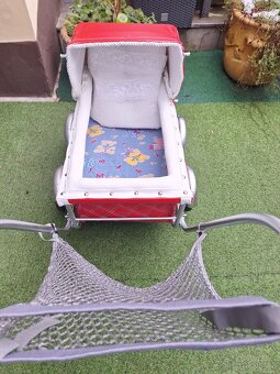 RETRO KOČÁREK LIBERTA osmipérák pro panenky - 7