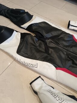 BMW Double R-Pánská kožená moto kombinéza, jednodílná - 7