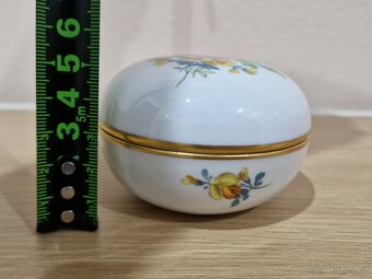 Porcelánová šperkovnice Meissen – Míšeň - 7