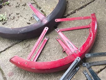 Přední blatník 18' 16' kola Jawa 350 634 panelka Californi - 7