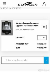 AC schnitzer performance ECU pro BMW X6M/X5M F86/F85 - 7