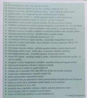 Digitální fotoaparát Olympus SP-UZ 57O - 7