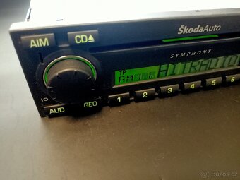 Autorádio škoda Symphony cd octavia1 ND - 7