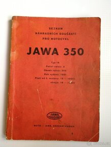 Jawa 250, 350 pérák návod, katalog, příručka - 7