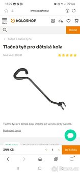 Woom 2 + vodící tyč - 7