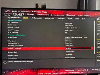 Herní & výkonný desktop: i5‑8400 | RX Vega 56 | 16 GB | SSD - 7