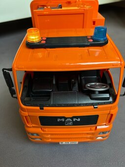 Popelářské auto Bruder Man Lotos System von Haller - 7