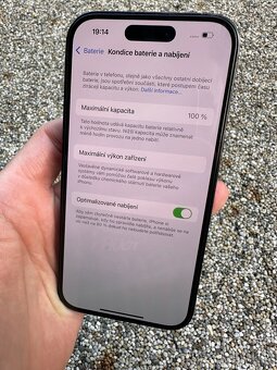 iPhone 14 pro 256GB - baterie 100% - 7