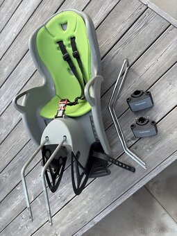 Dětská sedačka Hamax 2x adaptér + extra tyč pro nízký rám - 7