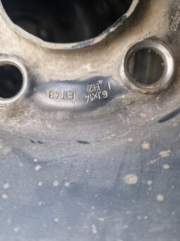 Plechove disky 14" 5x100 - 7