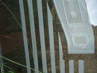 Skleněná výplň do dveří - motiv koně - 7