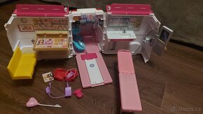 Ambulance,mobilní klinika,sanitka barbie - 7