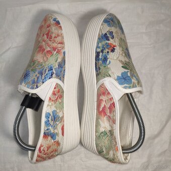 ❗❗ JULIET, VELIKOST 40, DÁMSKÉ SLIP-ONS BOTY NA PLATFORMĚ❗❗ - 7