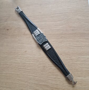 Nový pánský i dámský kožený náramek 21,5 cm Route 66 - 7
