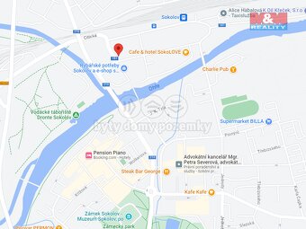 Pronájem bytu 1+1, 38 m², Sokolov, ul. Nádražní - 7