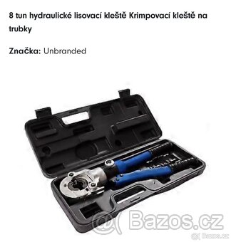 Hydraulické kleště krimpovaci - 7