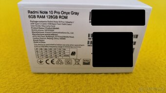 Mobilní telefon Redmi Note 10 Pro (XIAOMI) 6 / 128 - 7