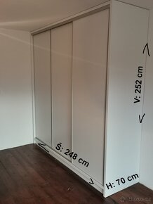 prodám šatní skříně - 7